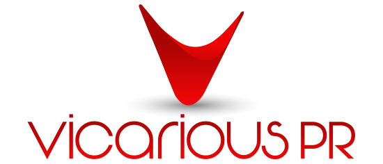 Vicarious PR}'s logo