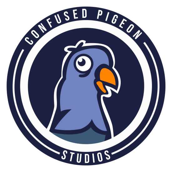 Confused Pigeon Studios}'s logo