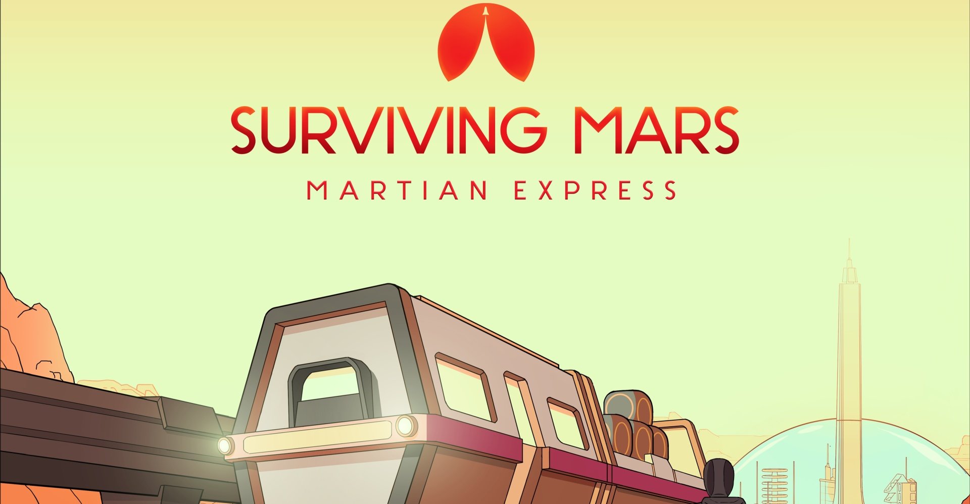 Surviving Mars Martian Express, Future Contemporary Cosmetic Pack, and Revelation Radio