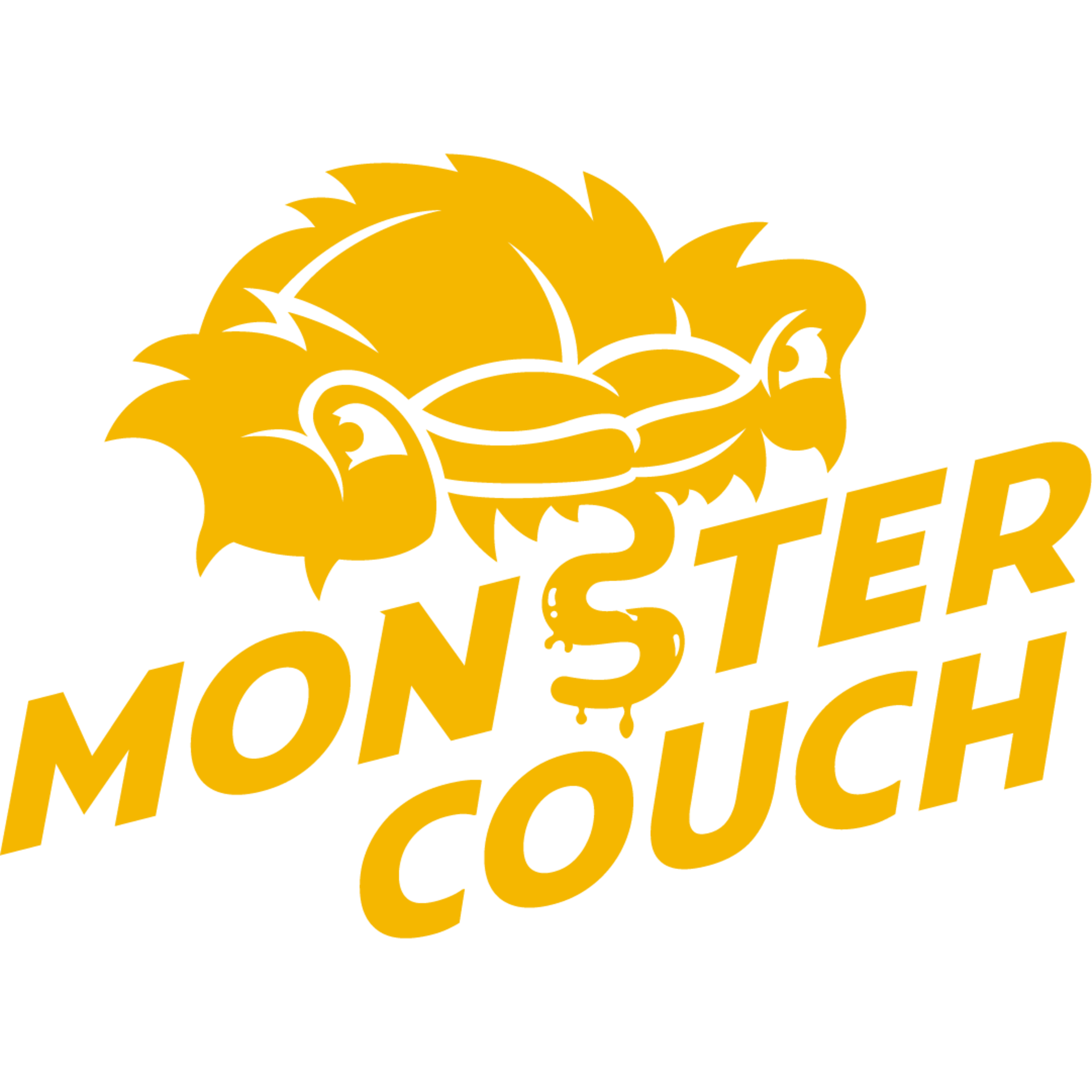 Monster Couch}'s logo